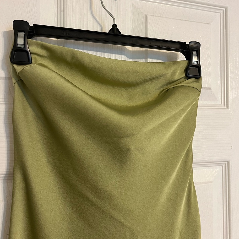 Princess Polly Green Strapless Dress - Picture 2 of 5